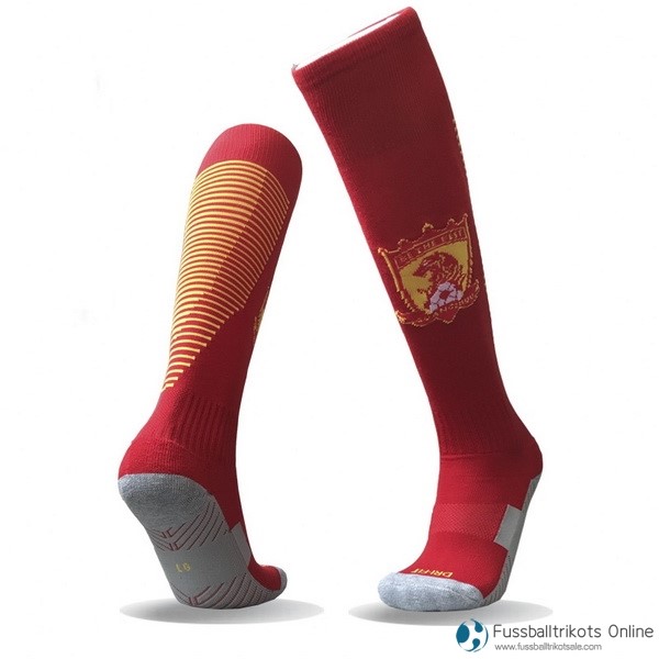 Evergrande Socken Heim 2017-18 Fussballtrikots Günstig